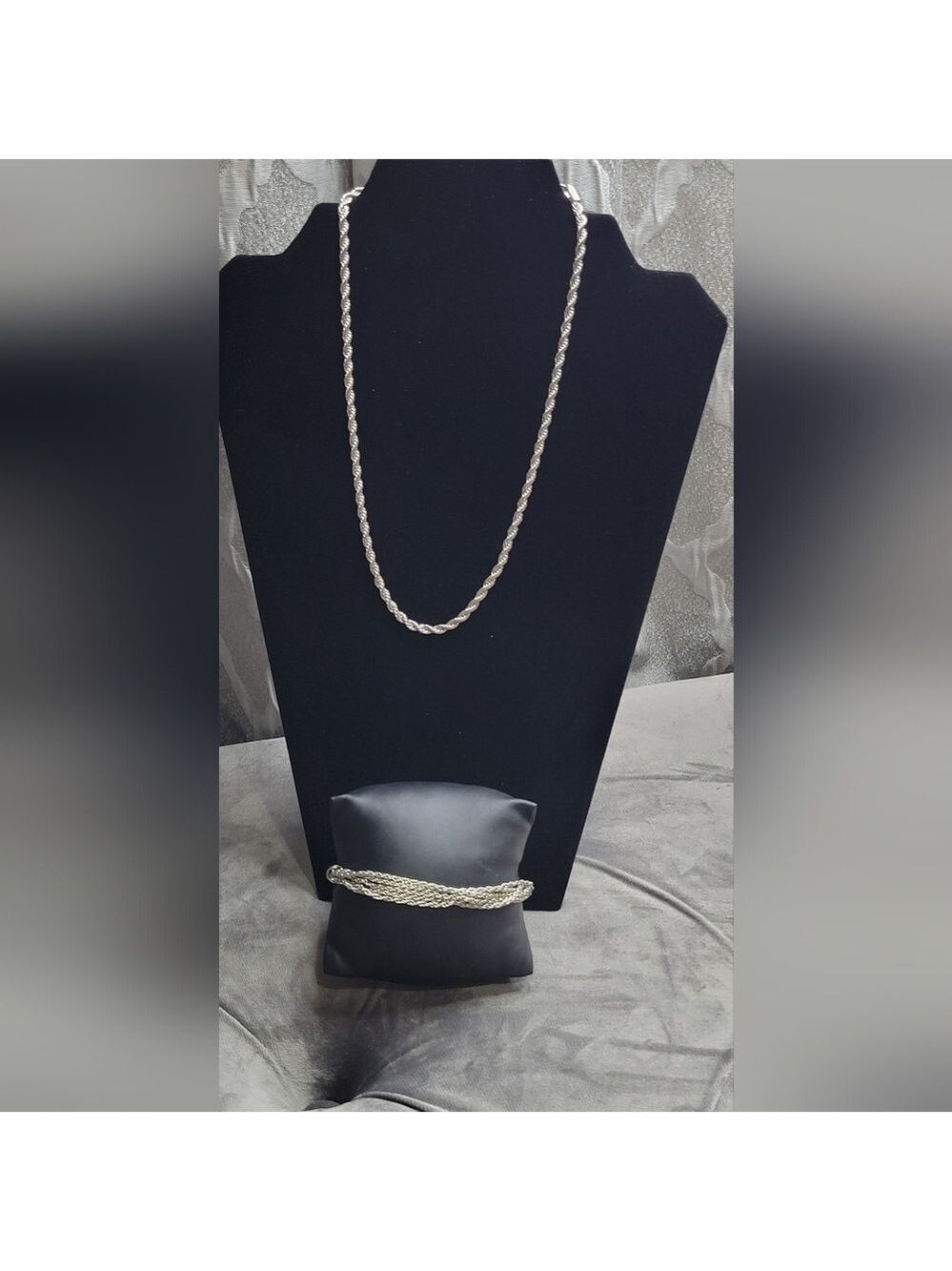 2 PC Silver Jewelry Set (#83) - Picture 1 of 3